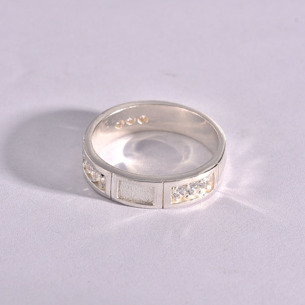 Zirconium Sterling Ring